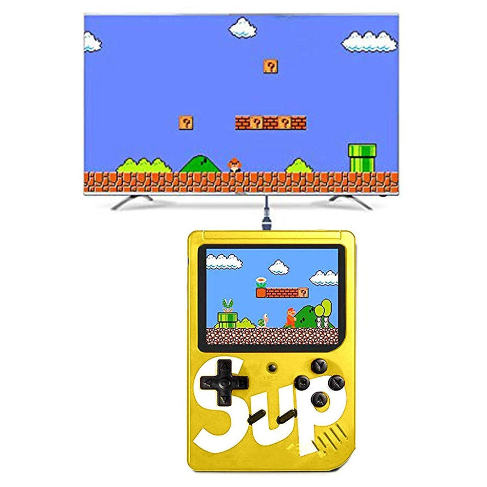 Retro Console Classical Video Game with AV Cable for TV Connectivity | 1 Player Game | Assorted colours