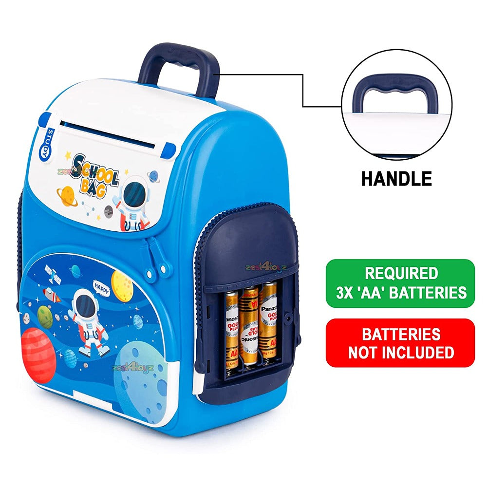 ATM Piggy Bank with Finger Print Sensor (Assorted colour and Print)