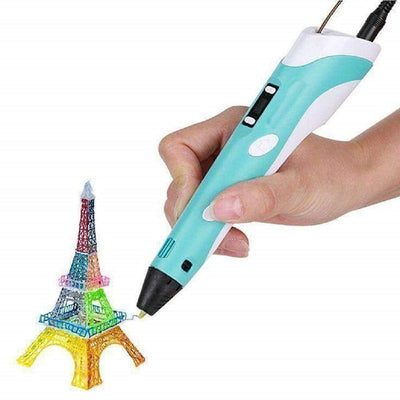 Kids 3D Pen with ABS Filament for Learning and Education Modeling Creativity (Assorted colour and Print)