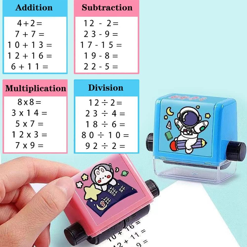 Roller Digital Teaching Stamp For Addition and Subtraction