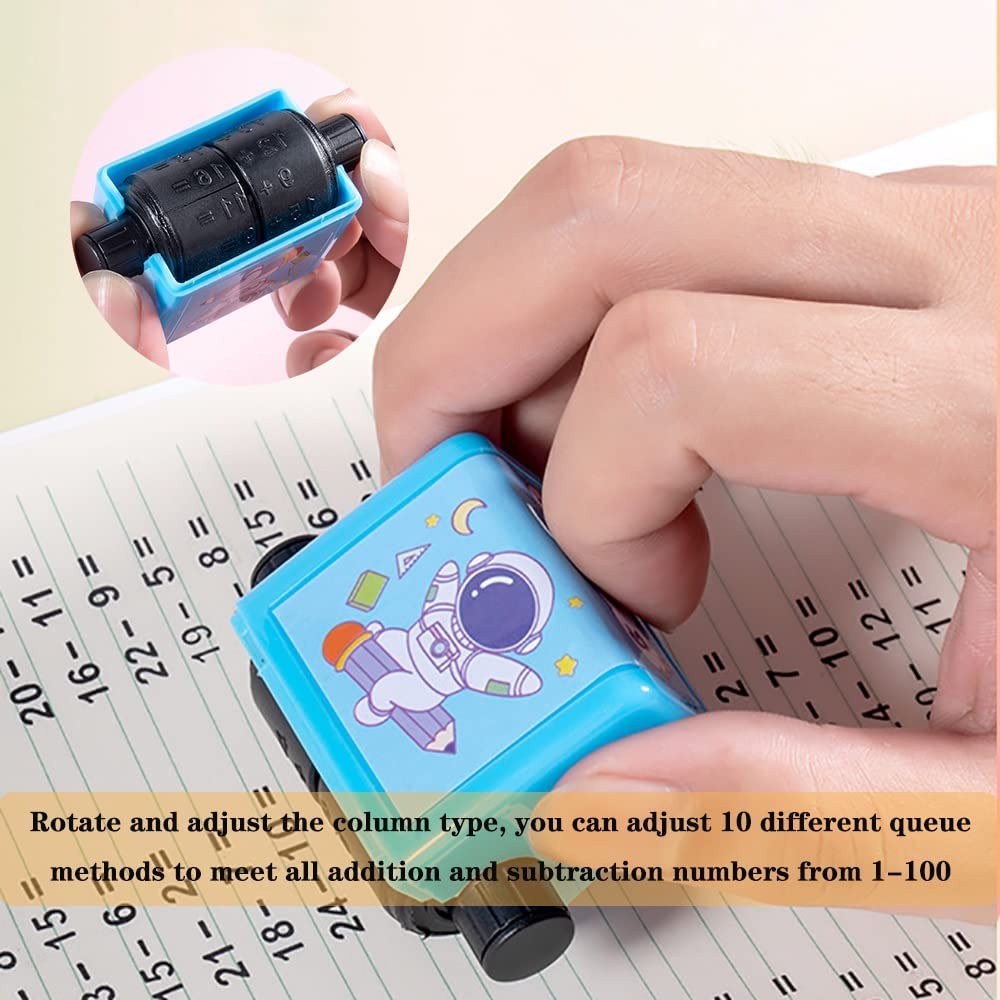 Roller Digital Teaching Stamp For Addition and Subtraction