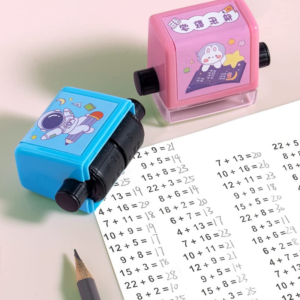 Roller Digital Teaching Stamp For Addition and Subtraction