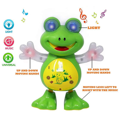 Dancing Frog with Light & Music