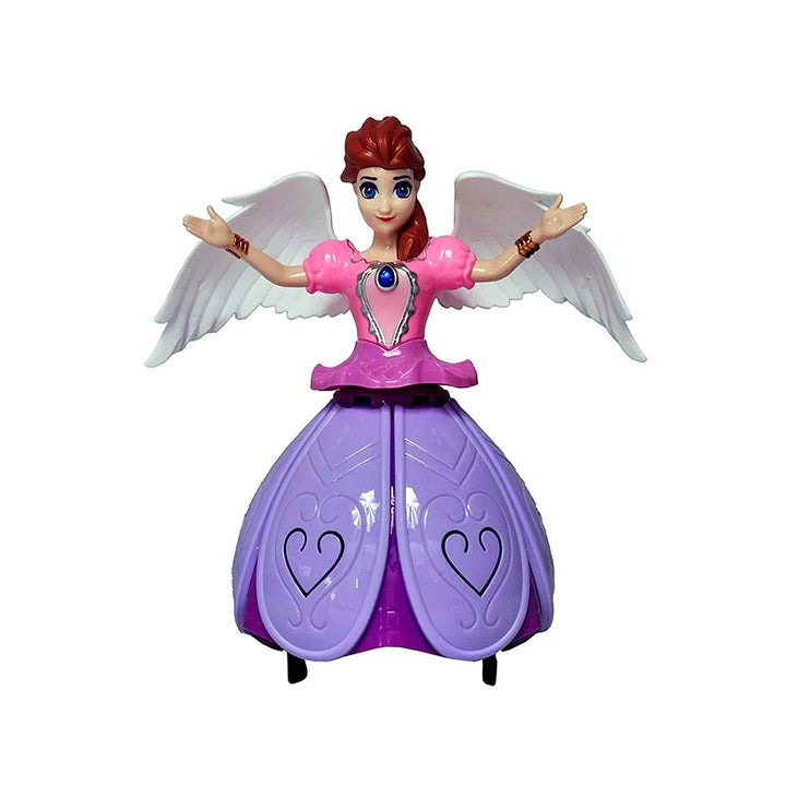 Angel Girl Musical Toy - 360 Degree Rotating with Flashing Lights