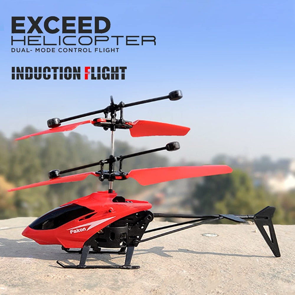 2 in 1 Flying Helicopter with Remote