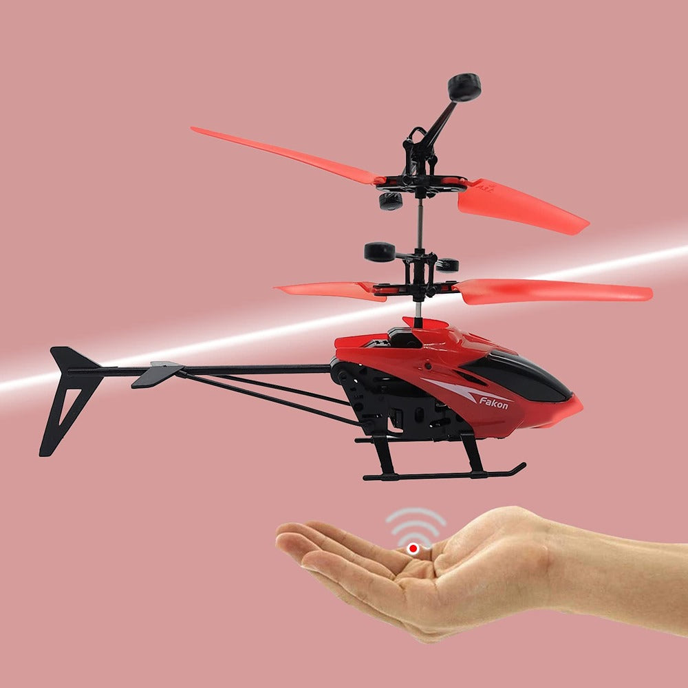 2 in 1 Flying Helicopter with Remote