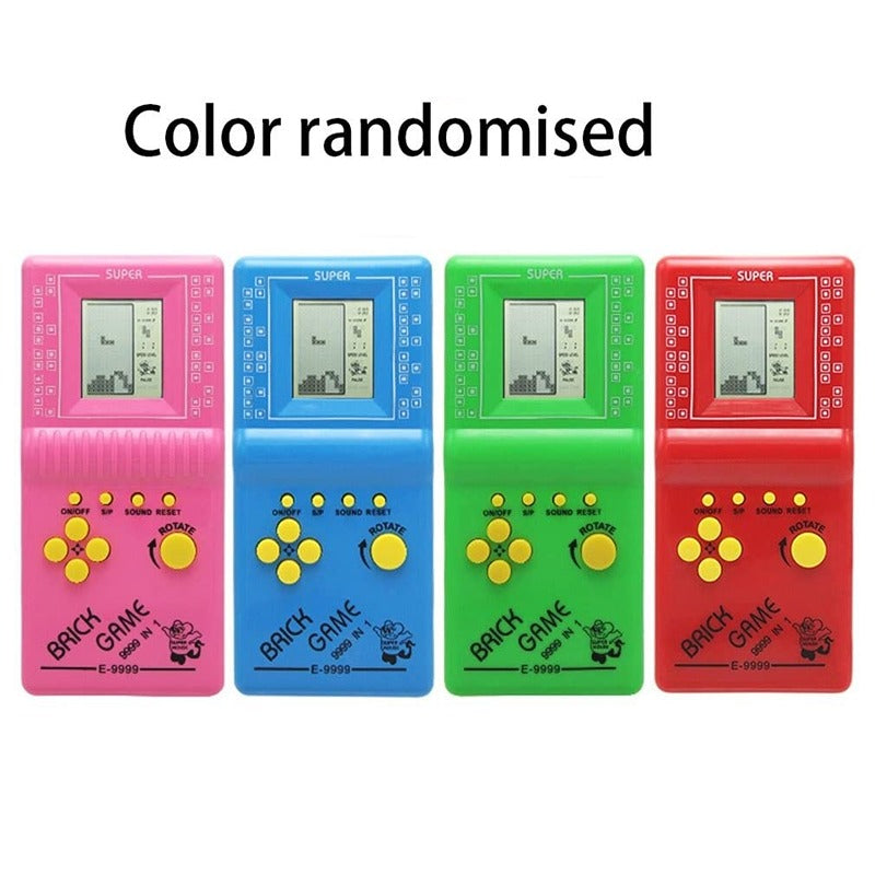 Handheld Portable 9999 in 1 Video Game Compatible for Kids (Assorted Colour)