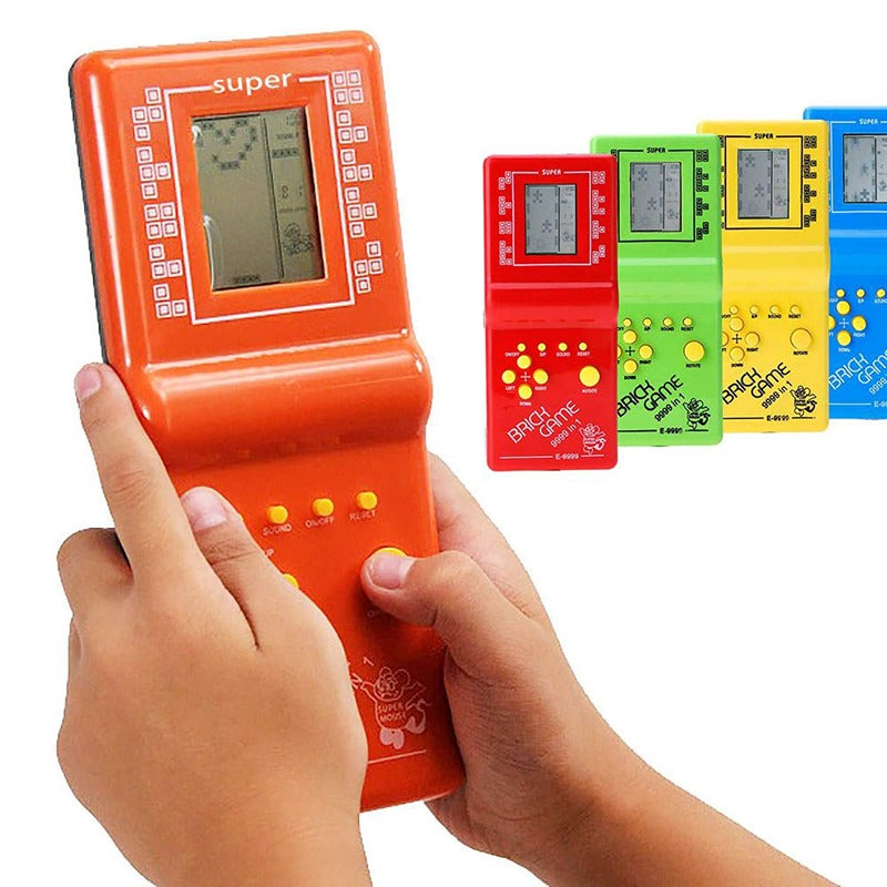 Handheld Portable 9999 in 1 Video Game Compatible for Kids (Assorted Colour)