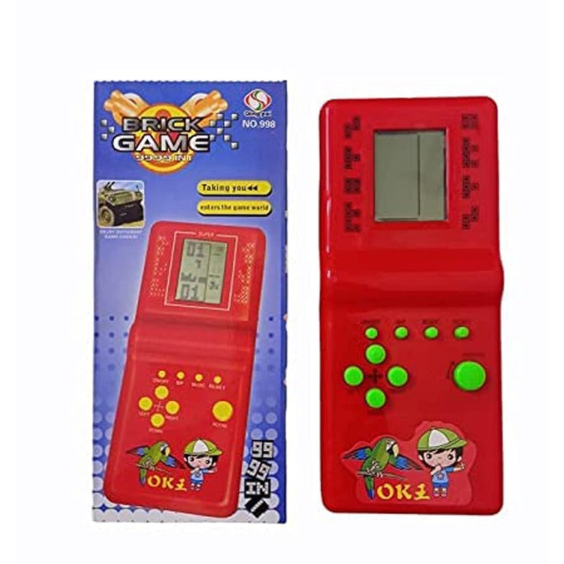 Handheld Portable 9999 in 1 Video Game Compatible for Kids (Assorted Colour)