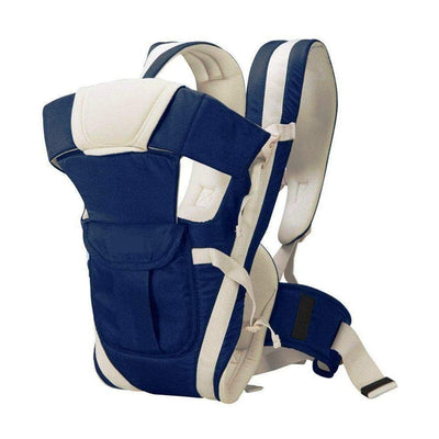 Soft Baby Carrier 4 in 1 Position with Comfortable Head Support & Buckle Straps