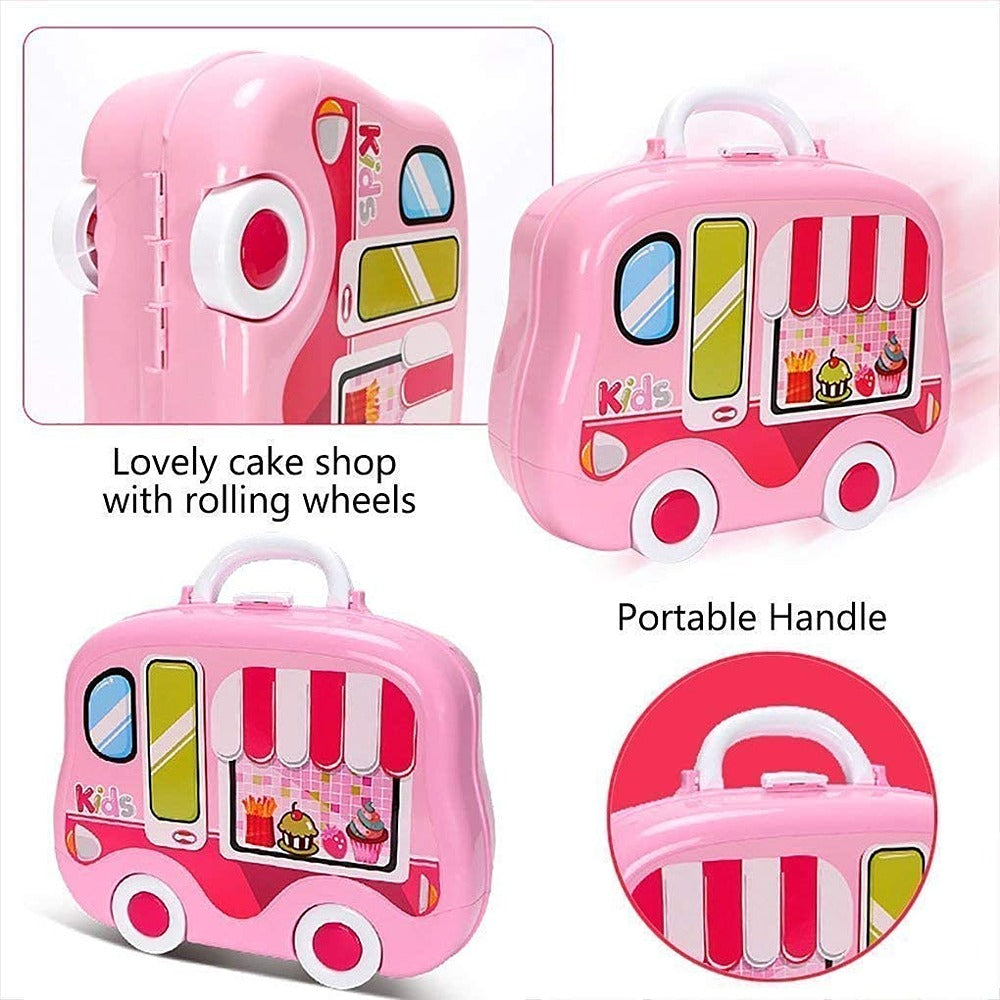 Plastic Portable Cooking Kitchen Play Set