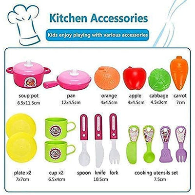 Portable Cooking Kitchen Play Set