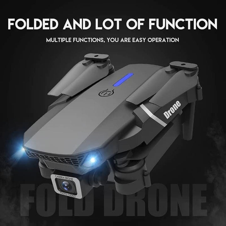 Foldable Remote Control Drone with Camera (Assorted Color) - COD Not Available