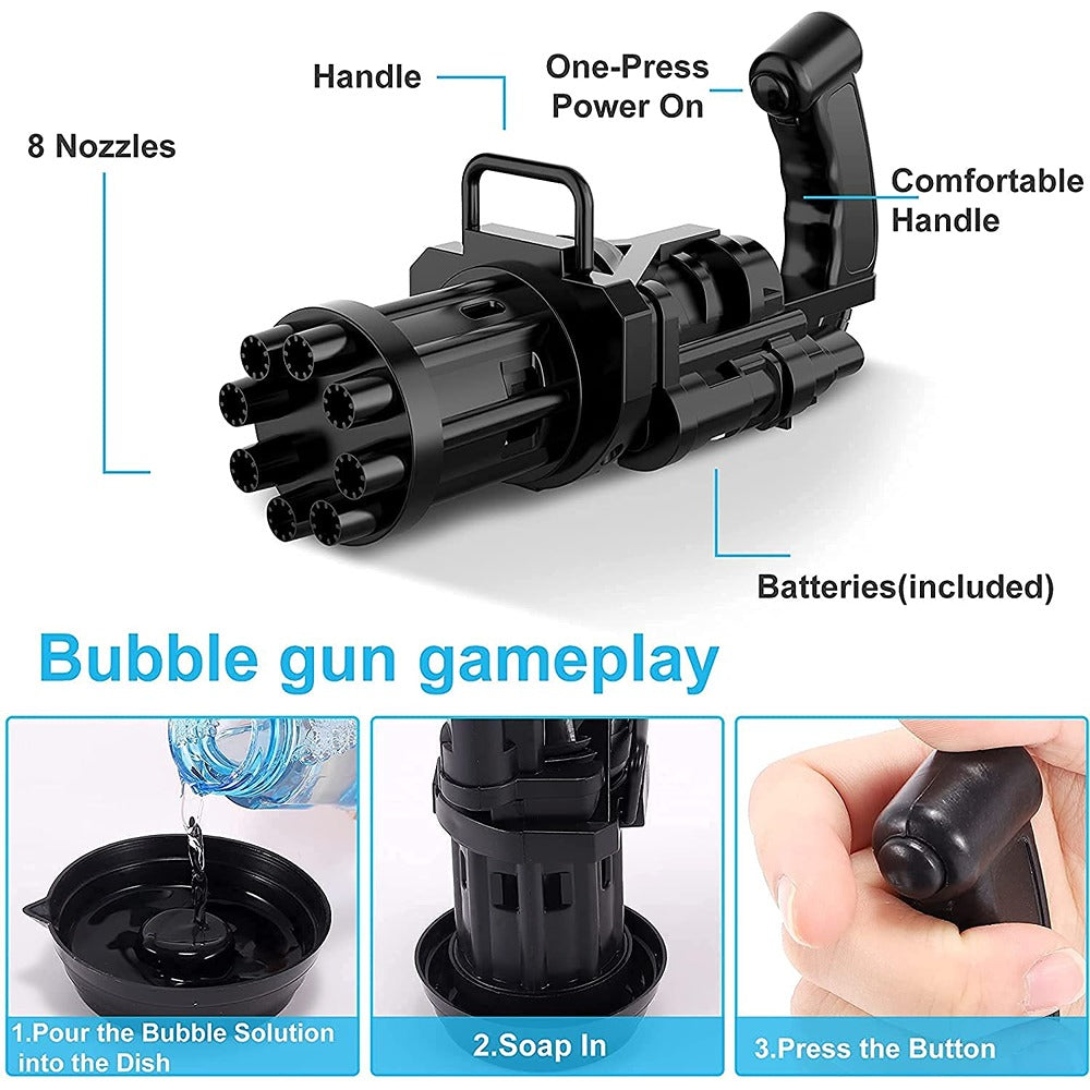 Electric Bubbles Gun