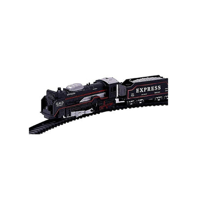 Black Train and Train Set (13 Pieces)