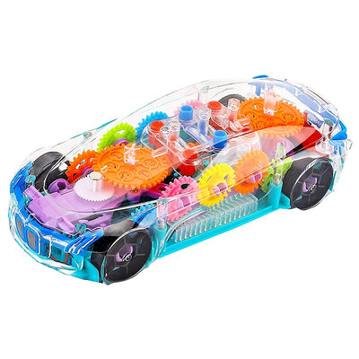 Racing Car with Music & 3D Flashing Lights (Pack of 1)