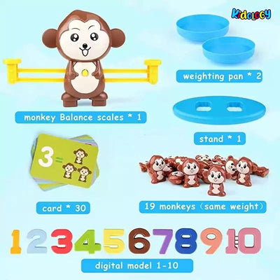 Fun Educational Dinosaur Balance Counting Toy: Cool Math Game