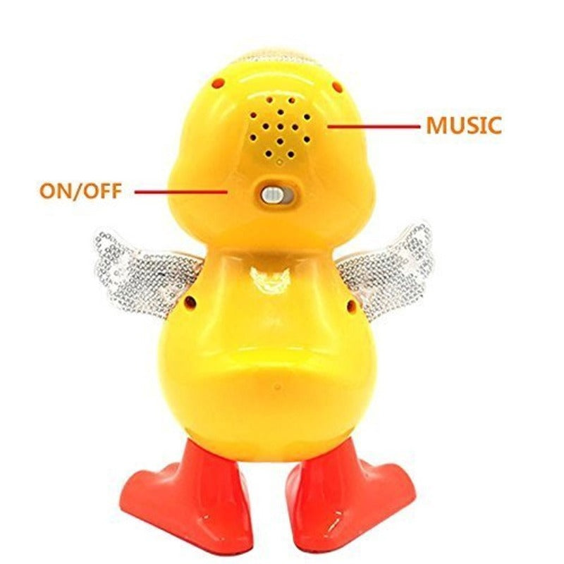 Interactive Dancing Duck Toy with Music, Lights and Real Dancing Action