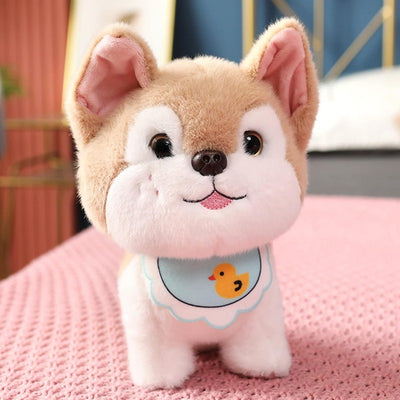 Super-Soft Brown Dog Plush Toy