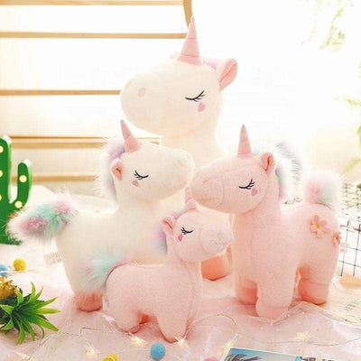 Pink Stand Unicorn Soft Toy - 40cm