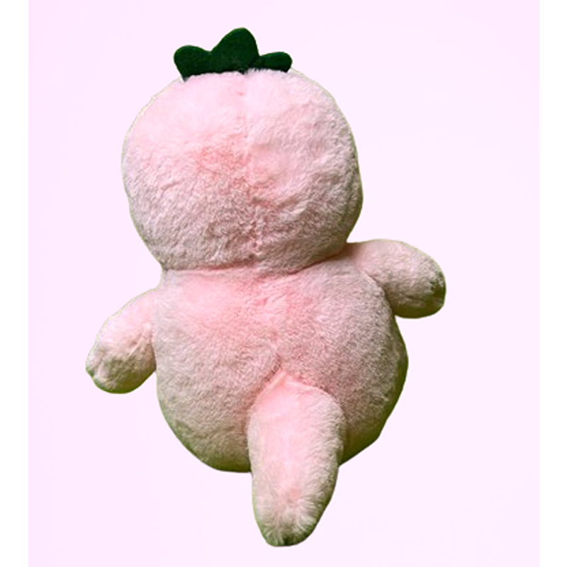 Super-Soft Pink Dinosaur Animal Soft Toy - 30cm