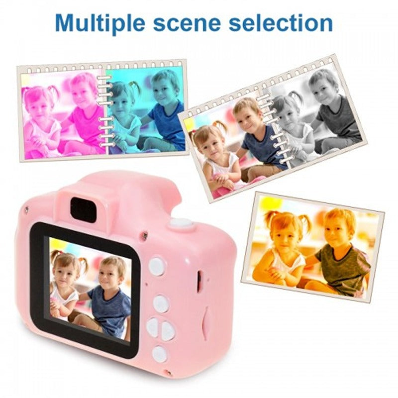 HD Digital Camera for Kids: 1080P Video Recorder | Portable Design | 2.0" Screen | Inbuilt Games |Pink