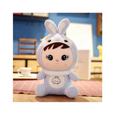 Snuggle Bunny: Baby's Delight Plush Toy with Sweet Rabbit Ears (Blue)