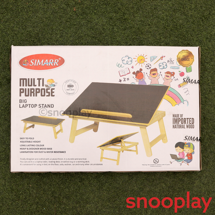 Simarr Multipurpose Big Laptop Table with Adjustable Height