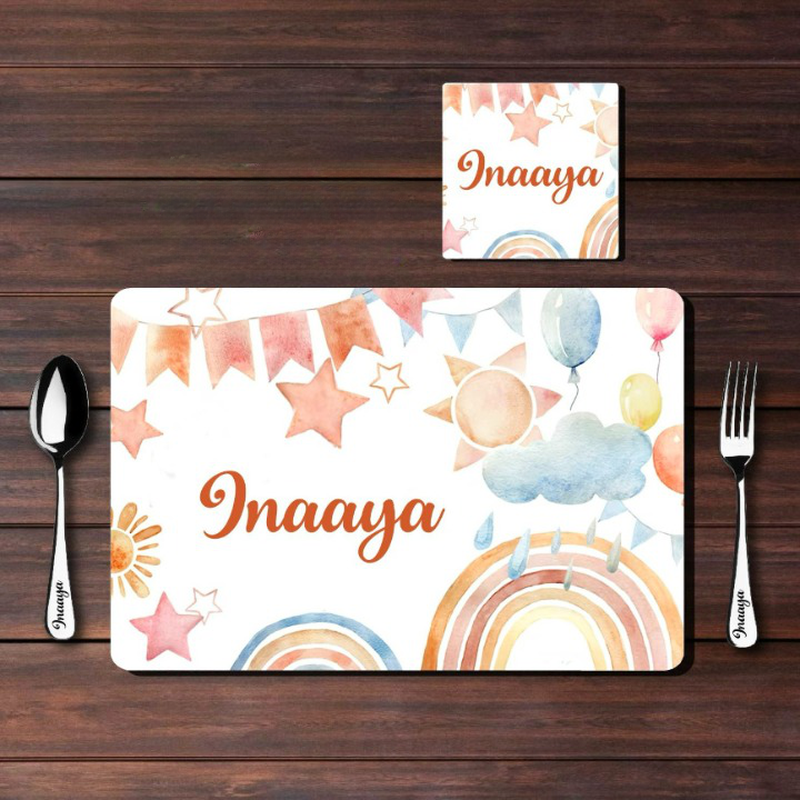 Personalised Table Mat (Cod Not Available)