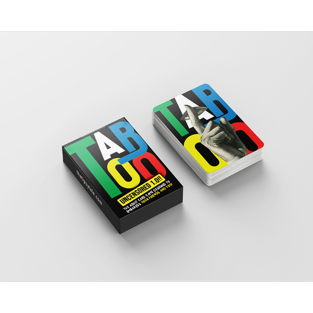 The Tipsy Tales Taboo Fun Guessing Card Game (Grown Ups)