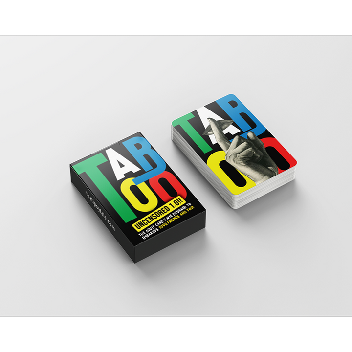 The Tipsy Tales Taboo Fun Guessing Card Game (Grown Ups)