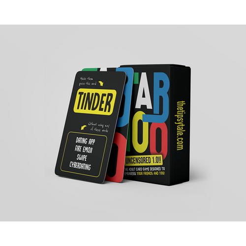 The Tipsy Tales Taboo Fun Guessing Card Game (Grown Ups)