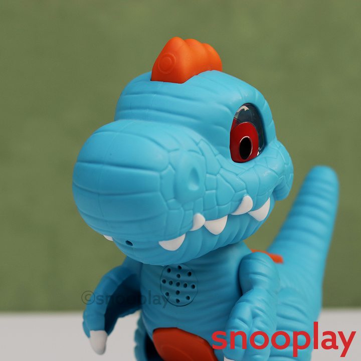 Dragon-i Toys Touch & Talk Junior Megasaur with Roaring, Eating & Stomping Sound (2-4 Years)