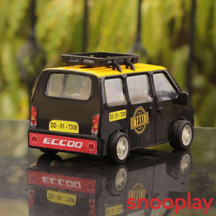 Taxi Pull Back Toy Car