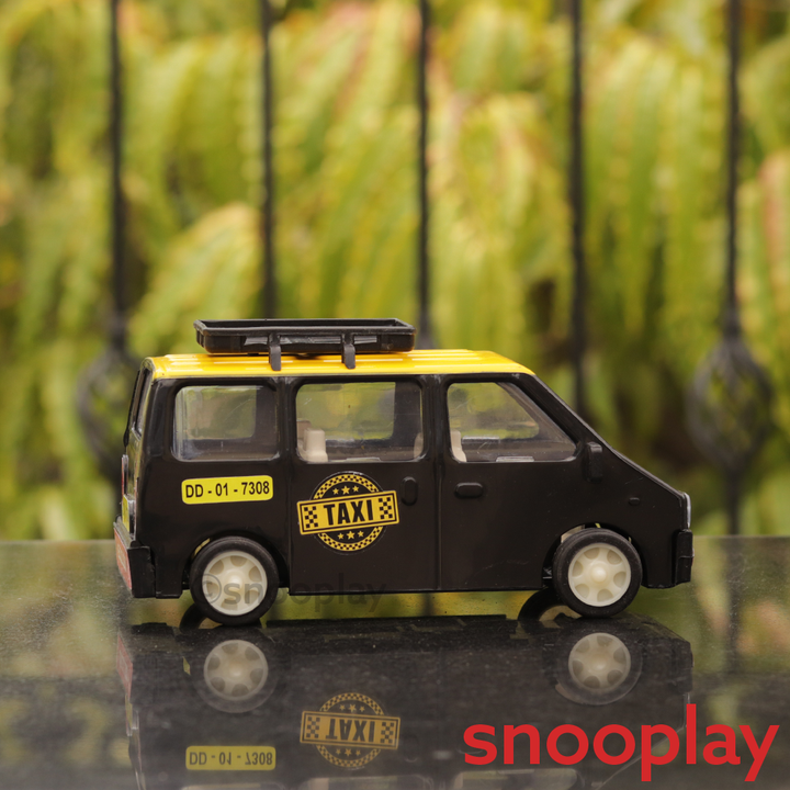 Taxi Pull Back Toy Car