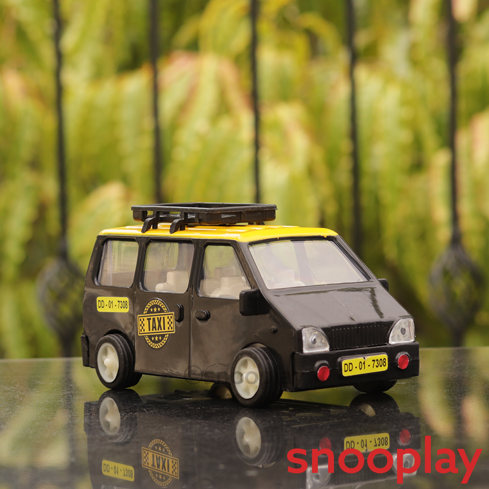 Taxi Pull Back Toy Car