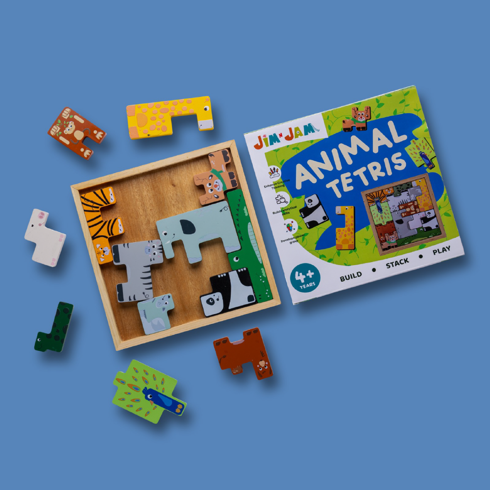 Animal Tetris Puzzle