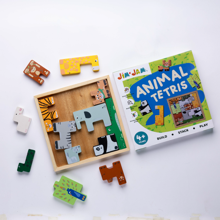 Animal Tetris Puzzle