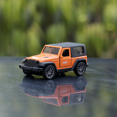 Jeep Pullback Diecast Car with Openable Doors | 1:36 Scale | Assorted Colors (7 Years till Grown Ups)