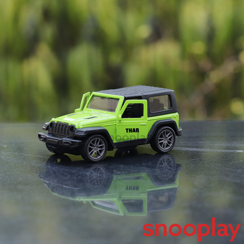 Jeep Pullback Diecast Car with Openable Doors | 1:36 Scale | Assorted Colors (7 Years till Grown Ups)