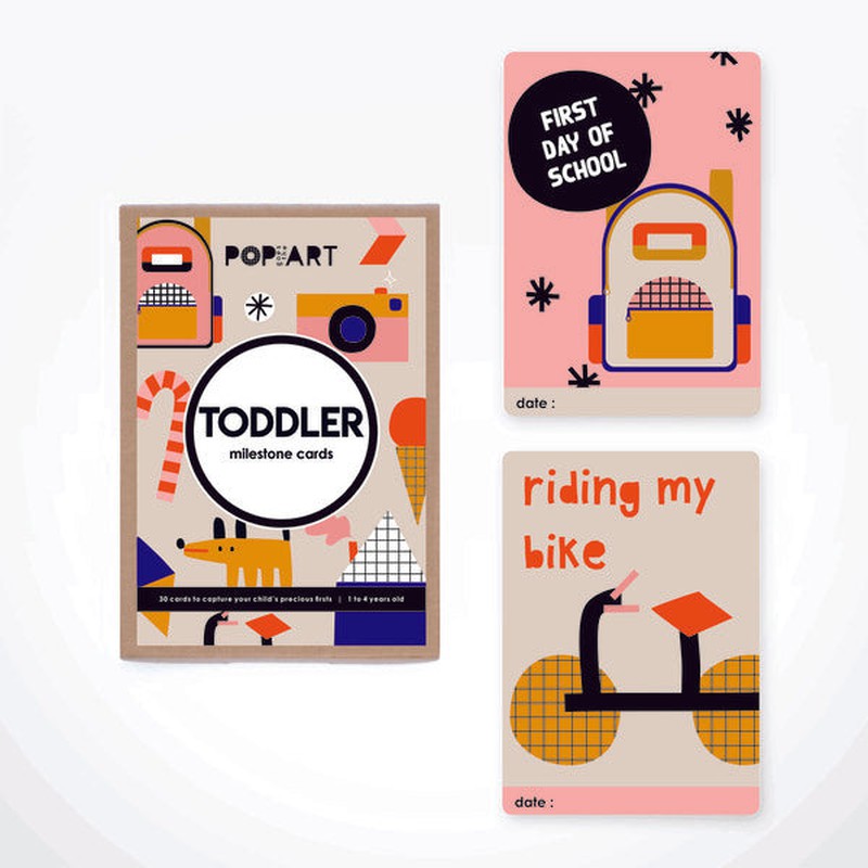 Milestone Cards for First Birthday Gift  - Toddlers