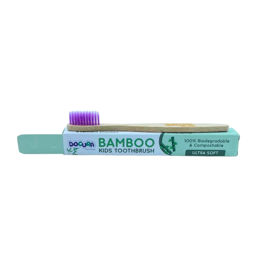 Docura Bamboo Kids Toothbrush