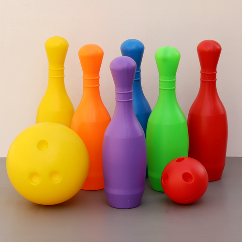 Applefun 'n' learn 8 Pieces Tournament Bowling Set with XXL Size Ball (3-8 Years)