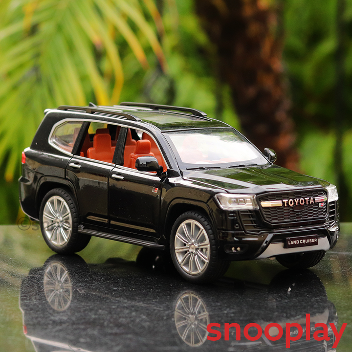 Buy Toyota Land Cruiser Diecast Car with Openable Parts and Lights and Sounds Scale 1 24 on Snooplay India