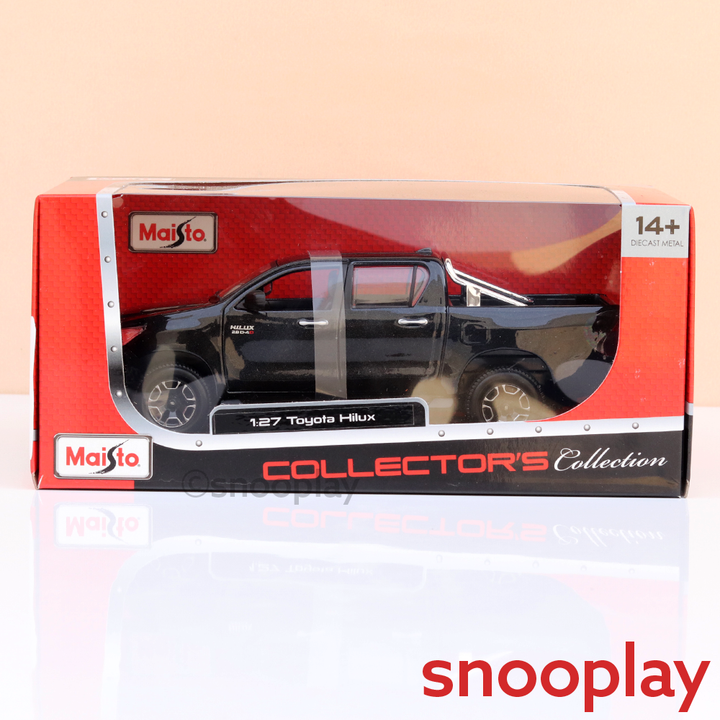 Maisto Original Toyota Hilux Licensed Diecast Car | 1:27 Scale (14 Years till Grown Ups)