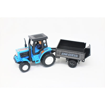 Tractor with Trolley Pull Back Toy for Kids