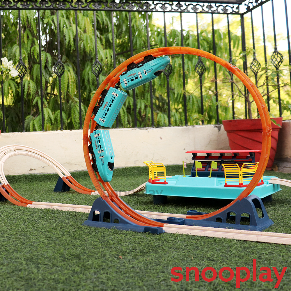 Luxury Track City Playset | 50 Pieces