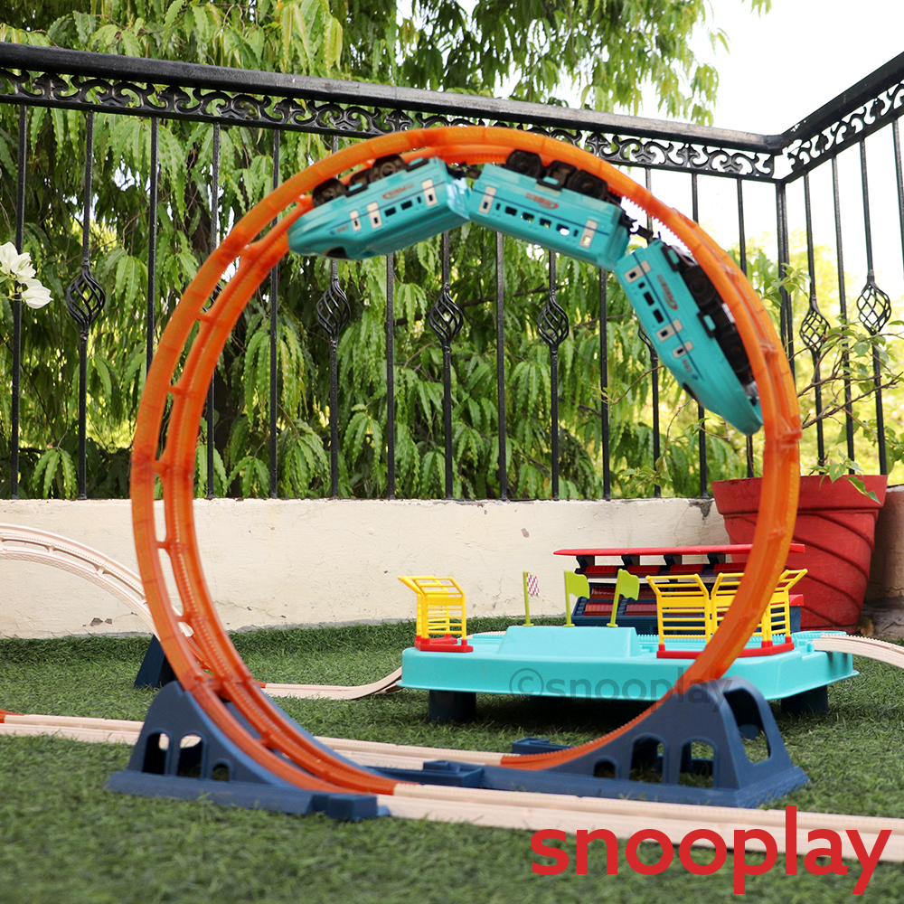 Luxury Track City Playset | 50 Pieces