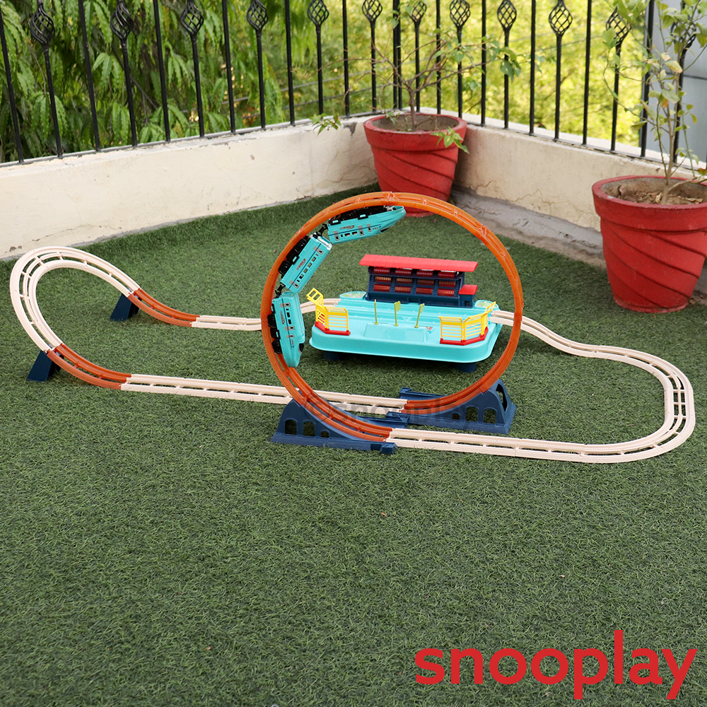 Luxury Track City Playset | 50 Pieces