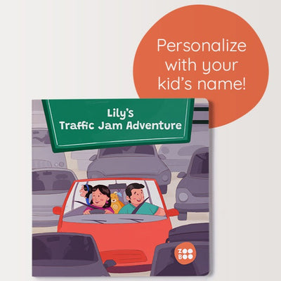 Personalised Story Book - Traffic Jam Adventure (COD Not Available)